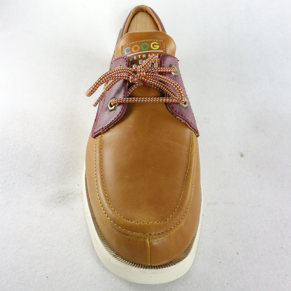 Vintage COOGI 2-Tone Leather 2-eye Boat Shoes - Picture 5 of 8